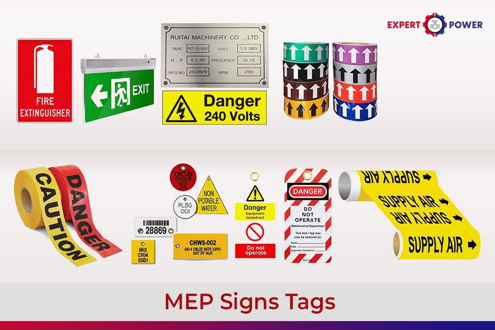 MEP Signs Tags