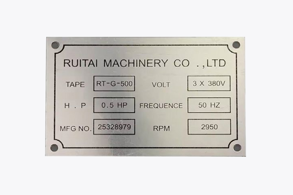 Equipment Identification Tags